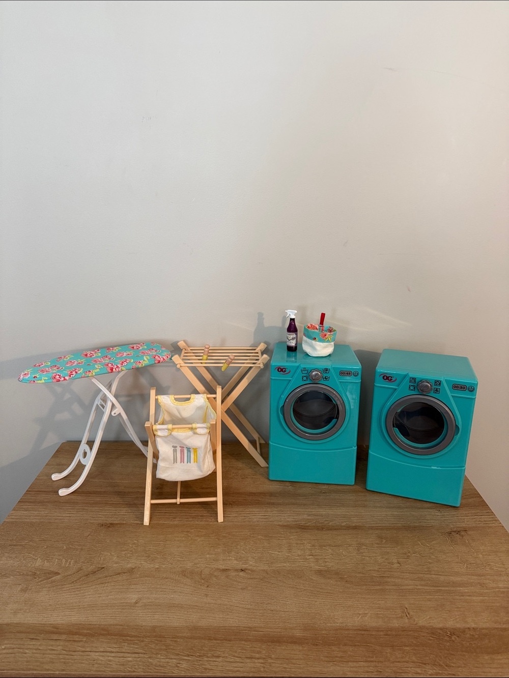 Our Generation 18” Doll Laundry Set with Ironing Board and Accessories